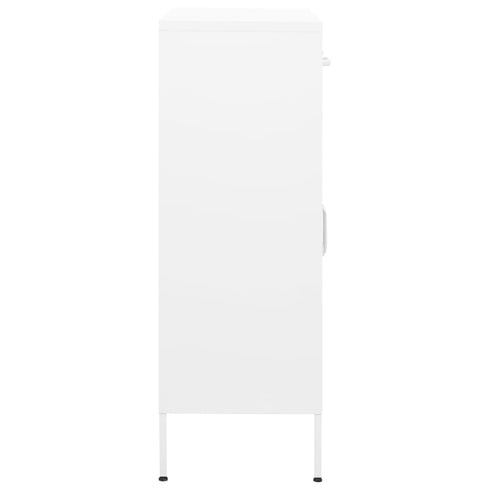 Lady Jillian -  Storage Cabinet White 80x35x101,5 cm Steel - Model 3